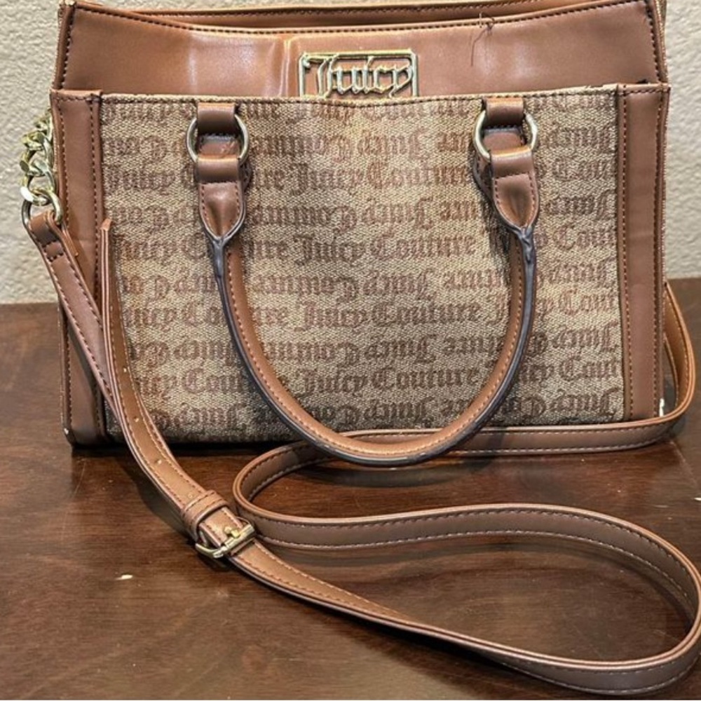 Juicy couture handbag with shoulder strap